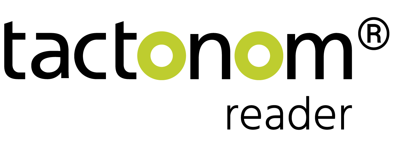 Logo Tactonom Reader Logo Tactonom Reader